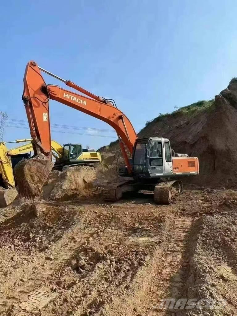 Hitachi ZX240 Kāpurķēžu ekskavatori