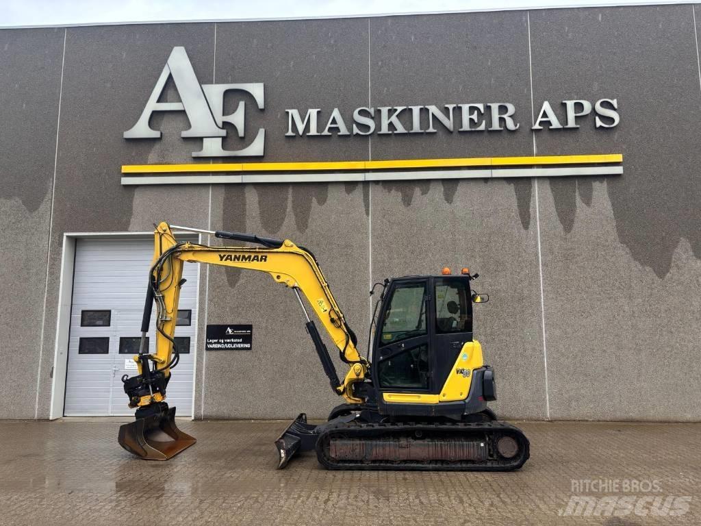 Yanmar VIO80 Kāpurķēžu ekskavatori