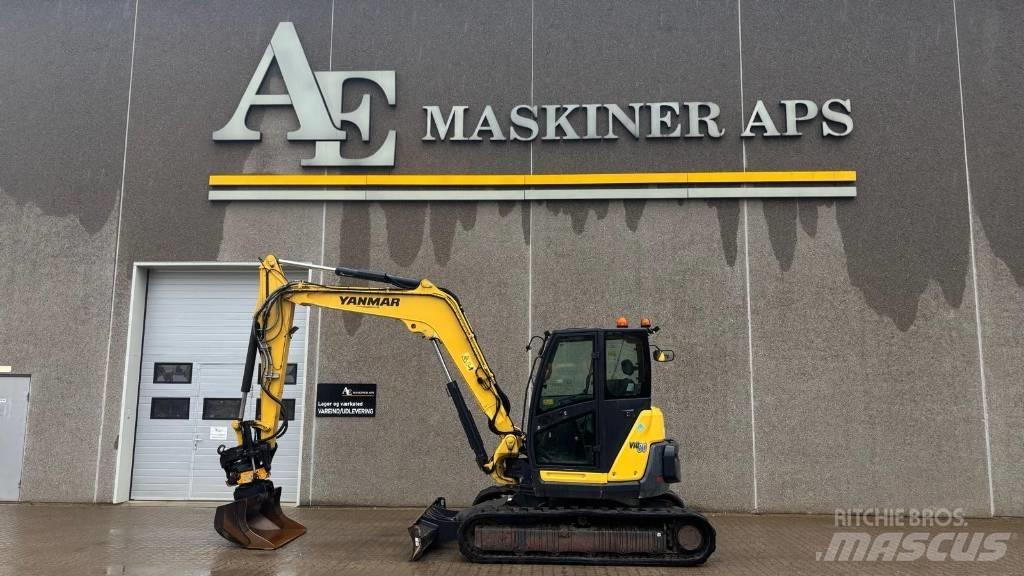 Yanmar VIO80 Kāpurķēžu ekskavatori