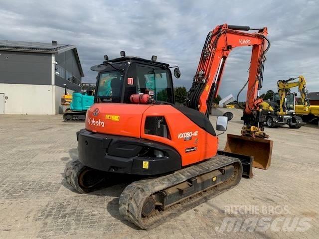 Kubota KX 080-4 Vidēja lieluma ekskavatori 7 t - 12 t