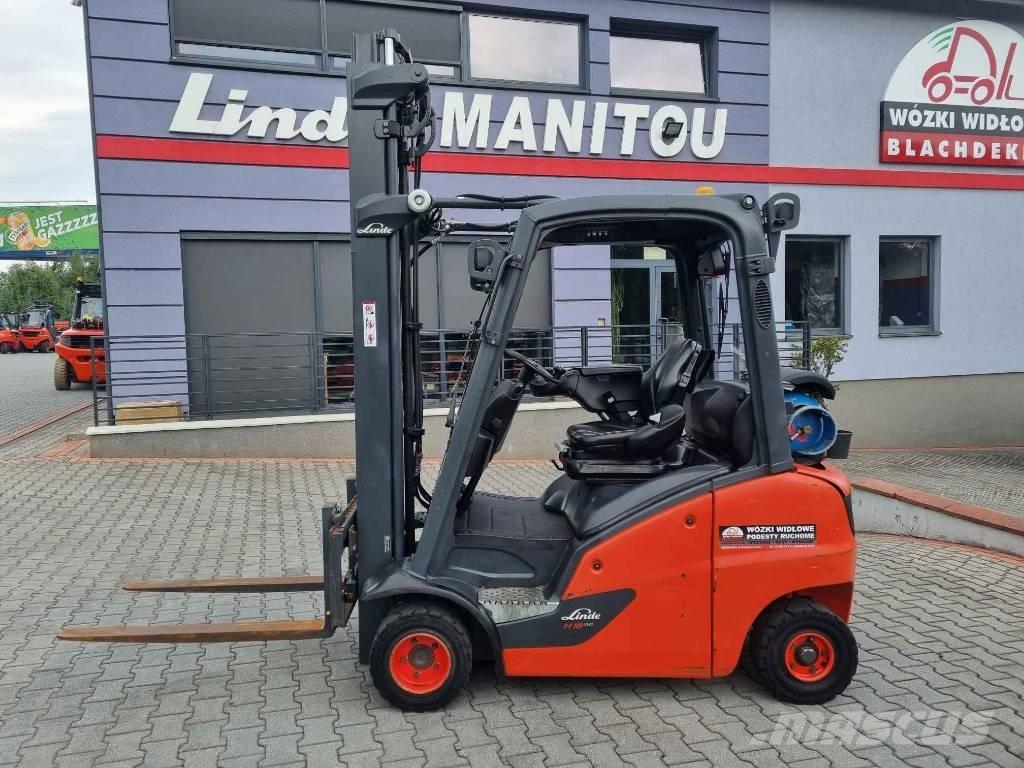 Linde H18T-01 LPG tehnika