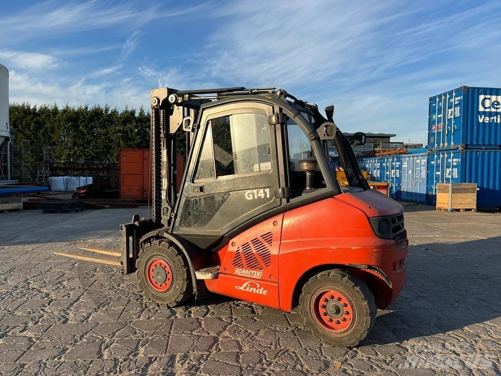 Linde H45D Tehnika ar dīzeļa dzinēju