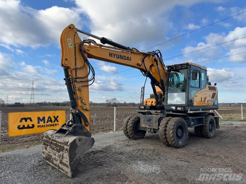 Hyundai HW140 Ekskavatori uz riteņiem