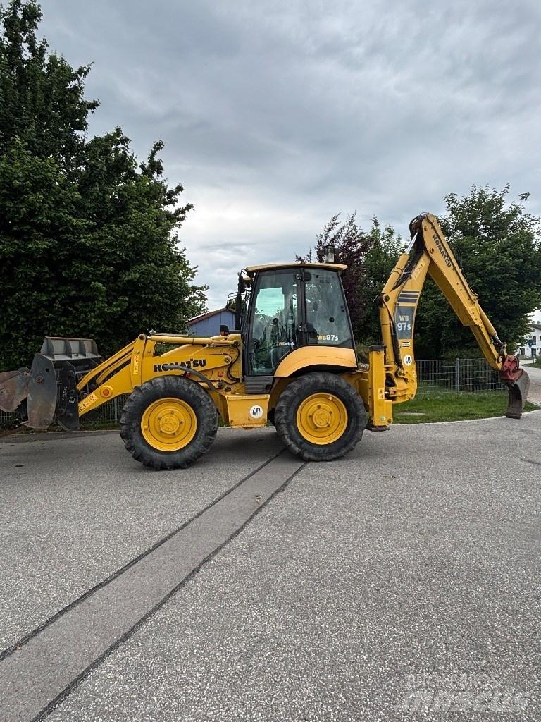 Komatsu WB 97 S Ekskavatori-iekrāvēji