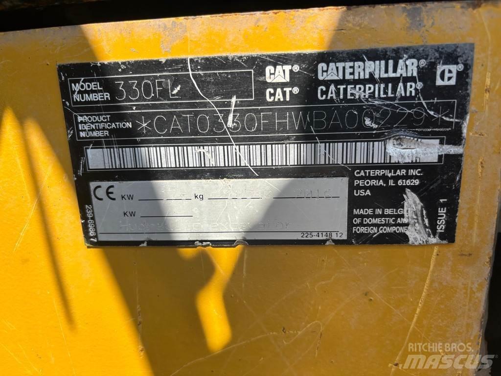 CAT 330FL Īpašie ekskavatori