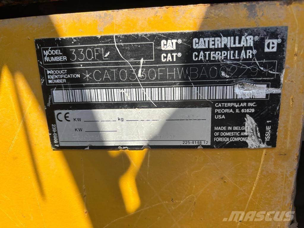 CAT 330FL Kāpurķēžu ekskavatori
