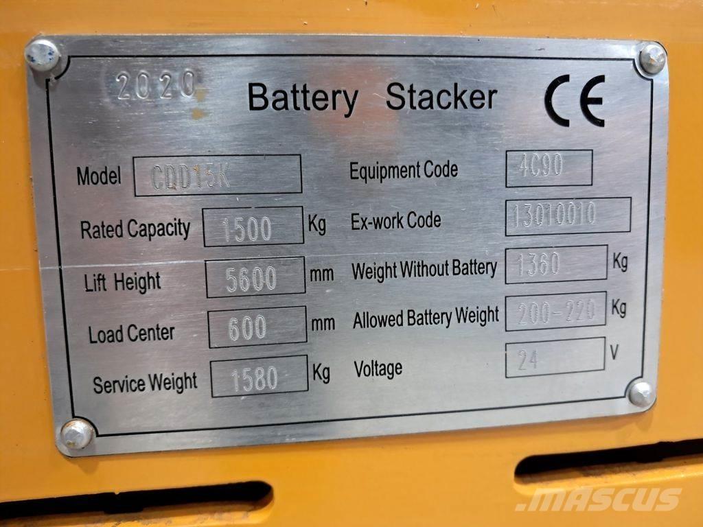  stapelaar CDD15K Krautnētāji