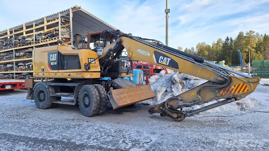 CAT M314F Ekskavatori uz riteņiem