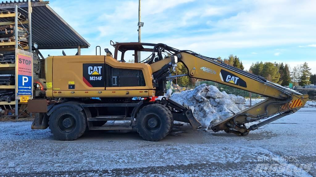 CAT M314F Ekskavatori uz riteņiem