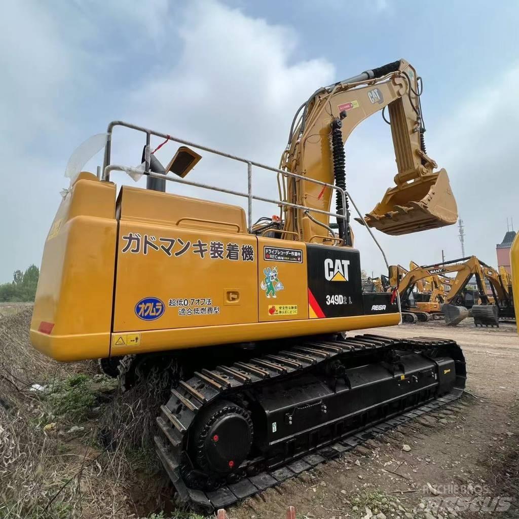 CAT 349 Kāpurķēžu ekskavatori