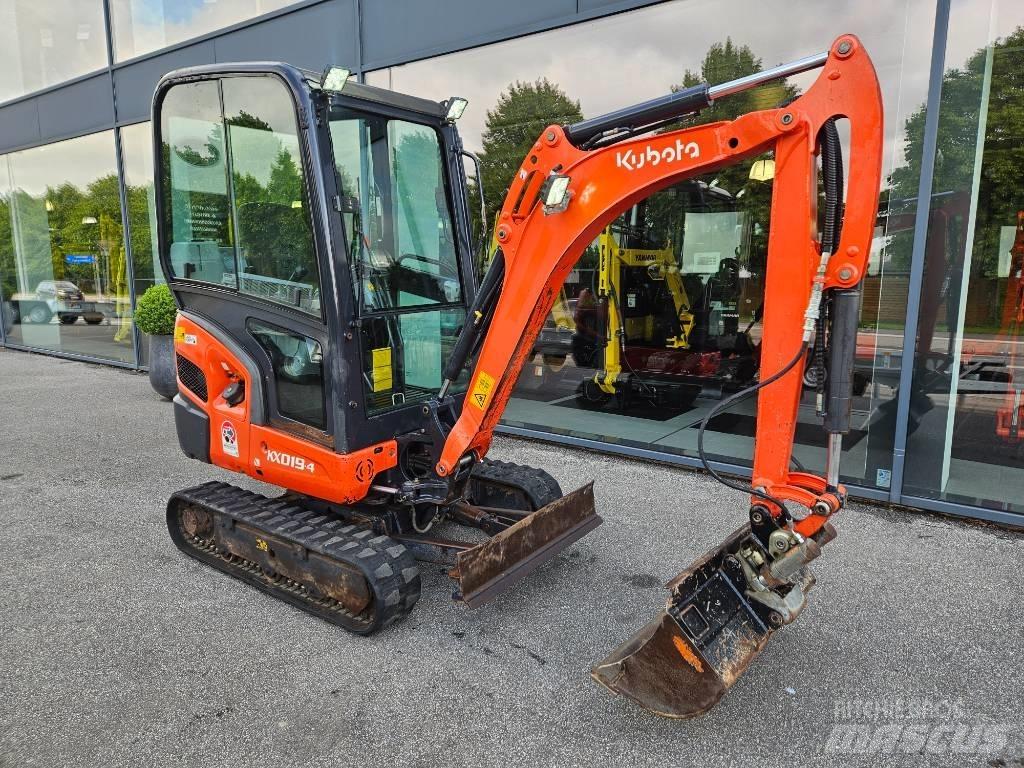 Kubota KX 019-4 Mini ekskavatori < 7 t