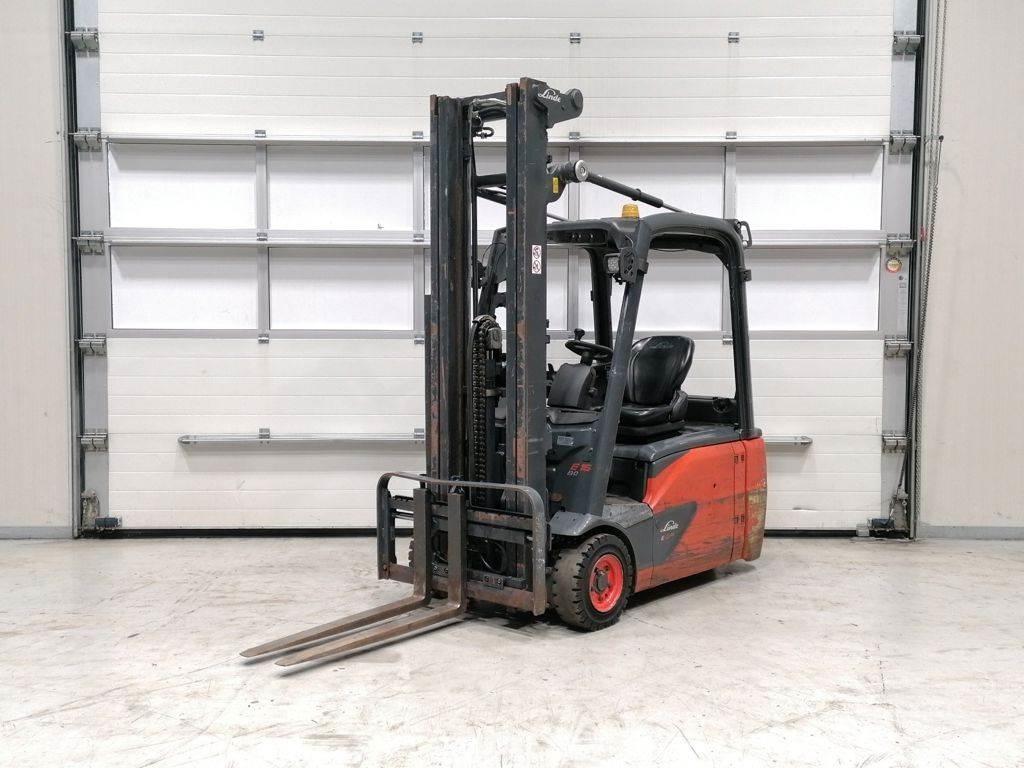 Linde E16L-02 Elektriskie iekrāvēji