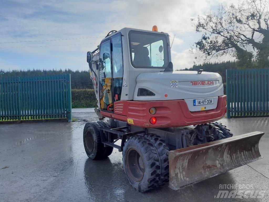 Takeuchi TB 295 W Ekskavatori uz riteņiem