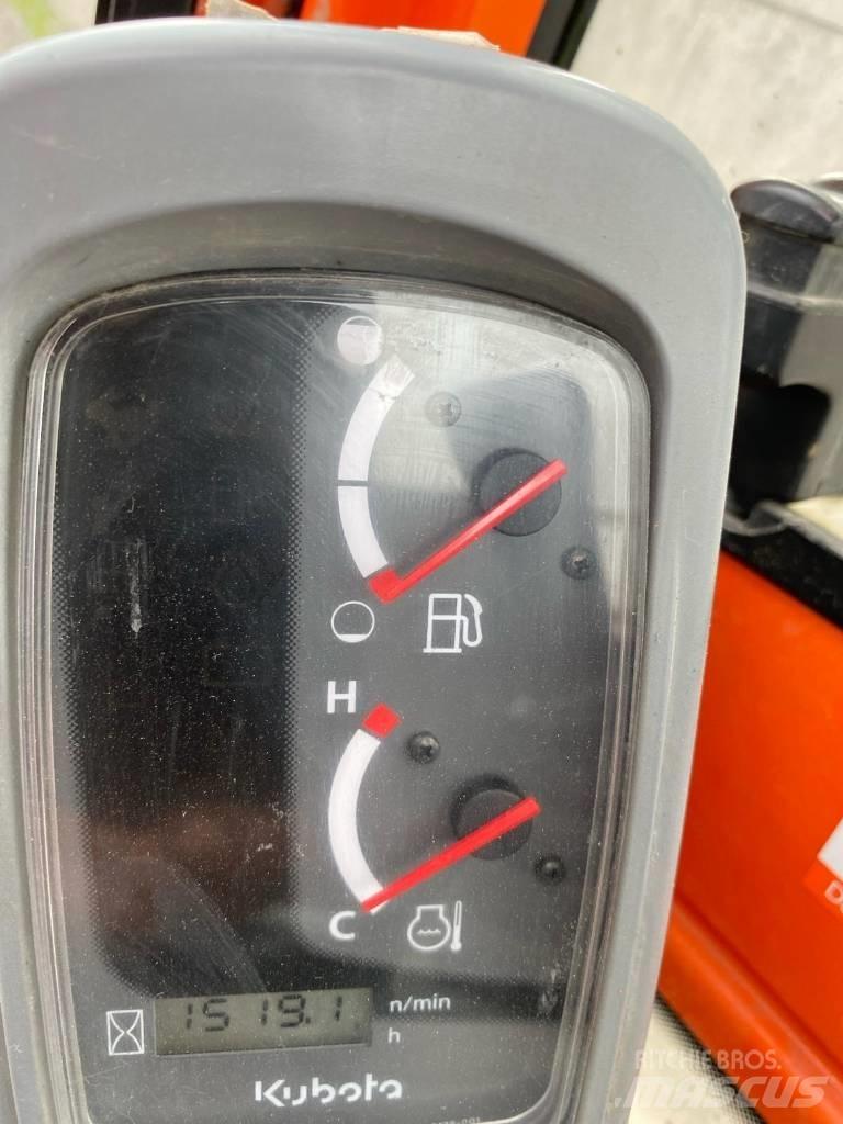 Kubota KX 016-4 Mini ekskavatori < 7 t
