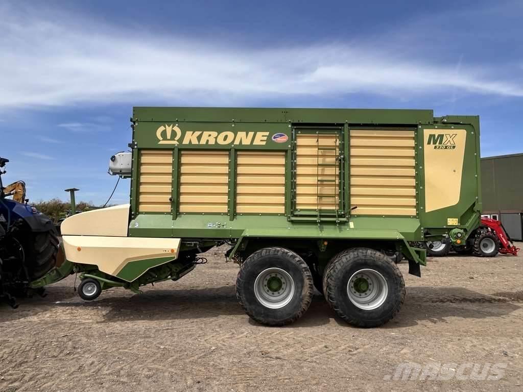 Krone MX 330 GL Lopbarības novācēji