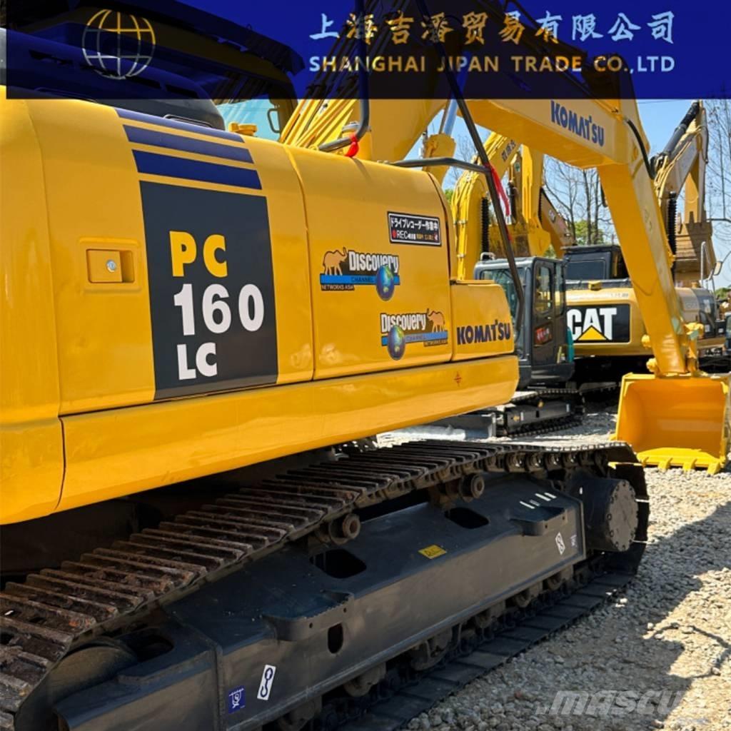 Komatsu PC 160 Kāpurķēžu ekskavatori