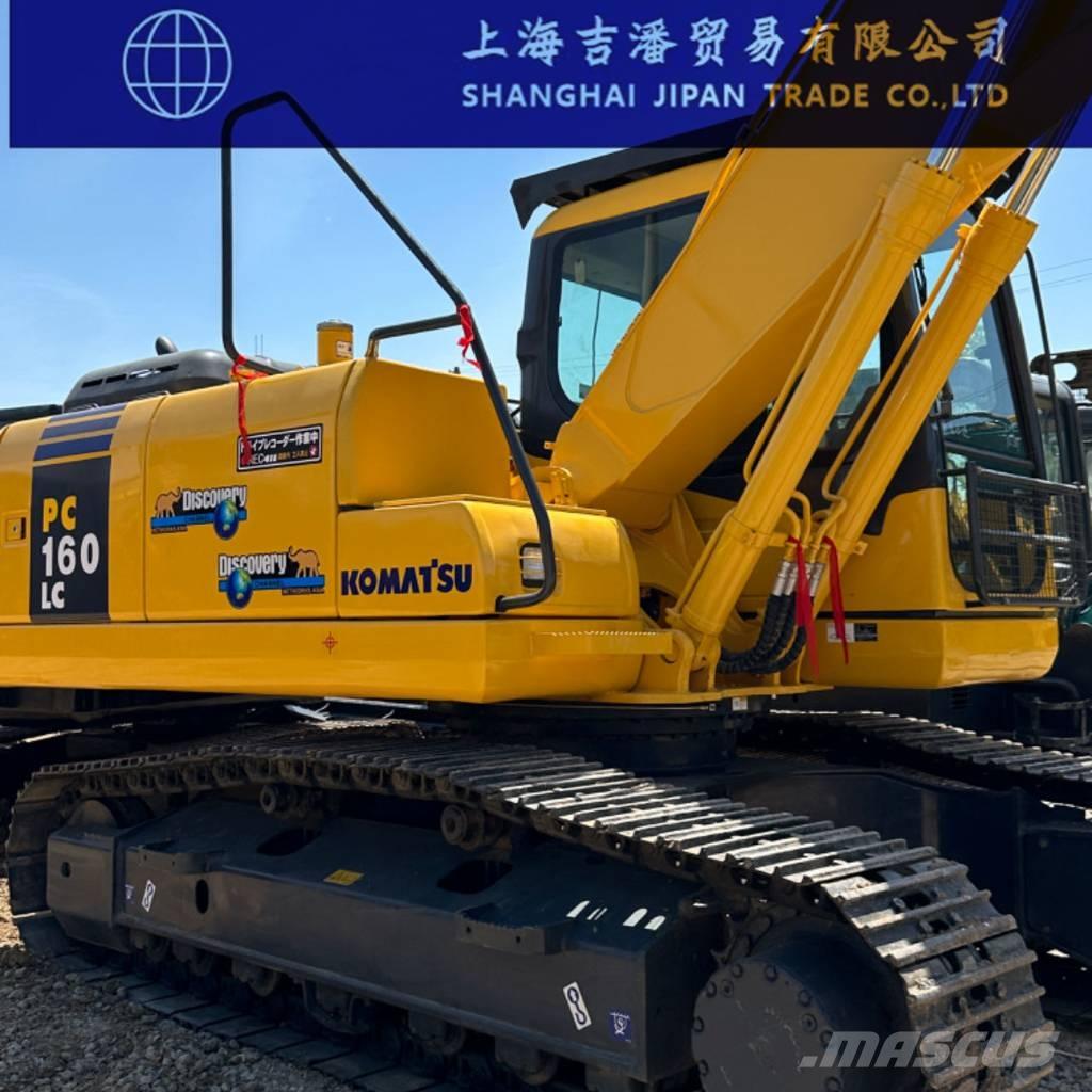 Komatsu PC 160 Kāpurķēžu ekskavatori