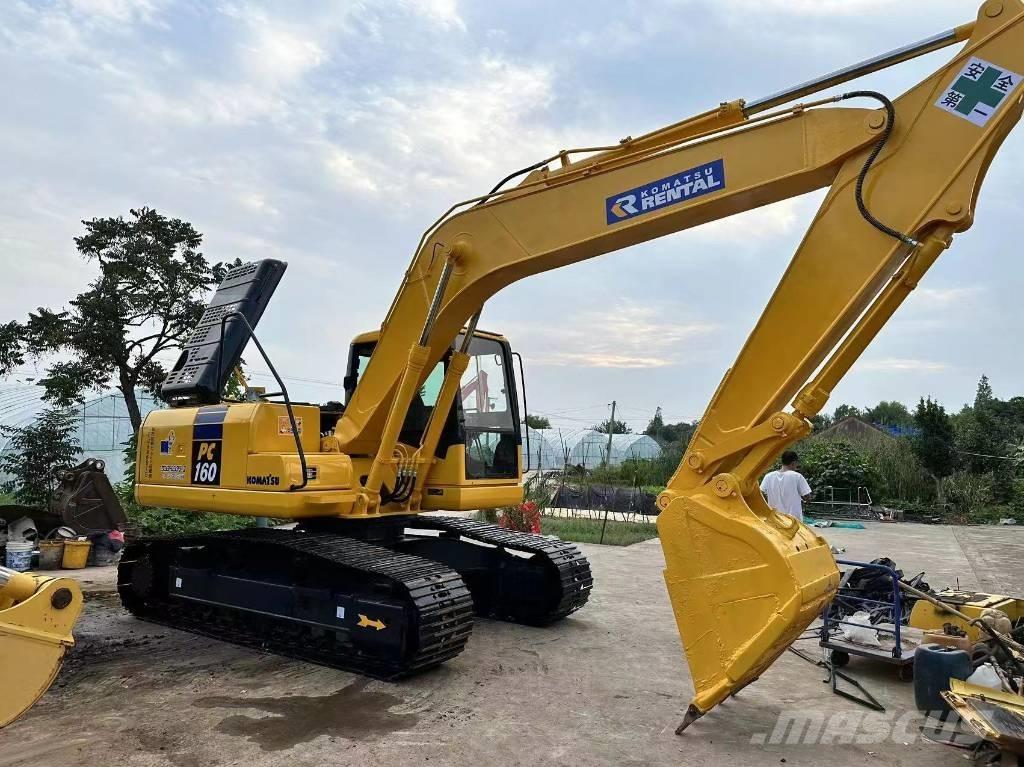 Komatsu PC 160 Kāpurķēžu ekskavatori