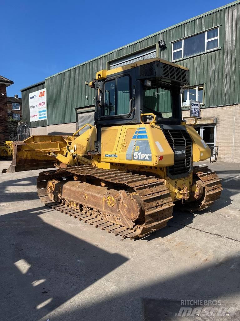 Komatsu D 51 PX-22 Kāpurķēžu buldozeri