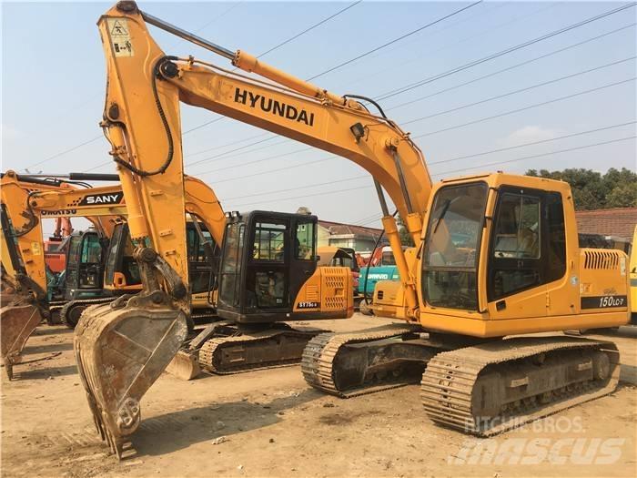 Hyundai R150LC-7 Kāpurķēžu ekskavatori