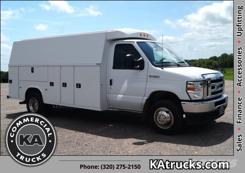 Ford E 450 Vieglais kravas automobilis/izkraušana no sāniem