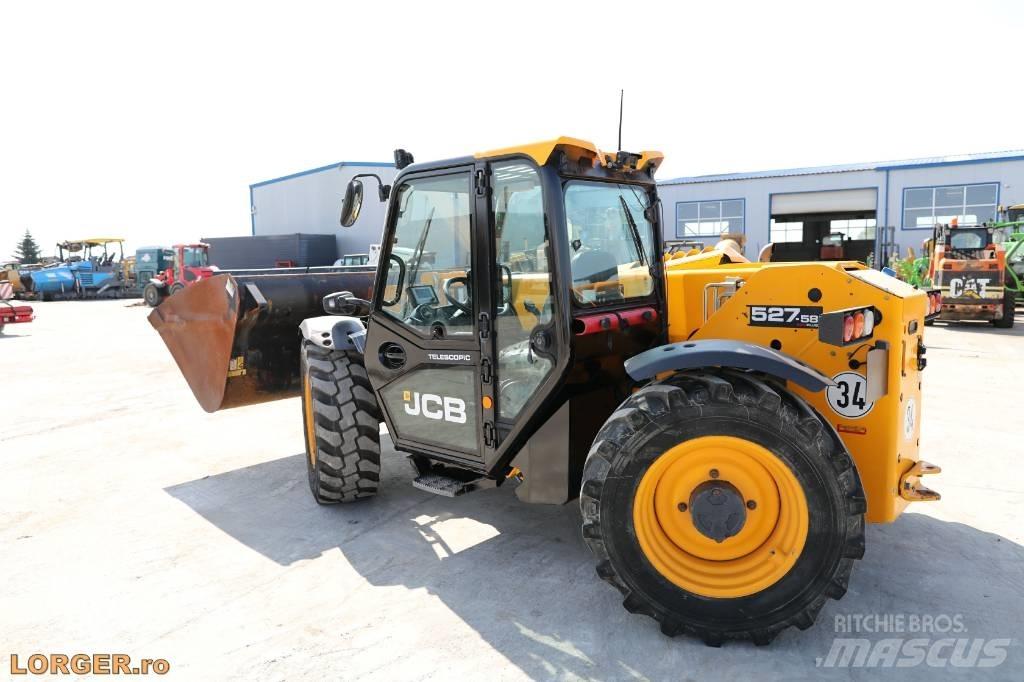 JCB 527-58 Agri Lauksaimniecības pacēlāji