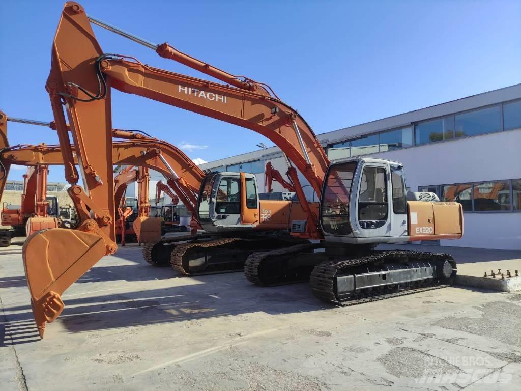 Hitachi EX 220-5 Kāpurķēžu ekskavatori
