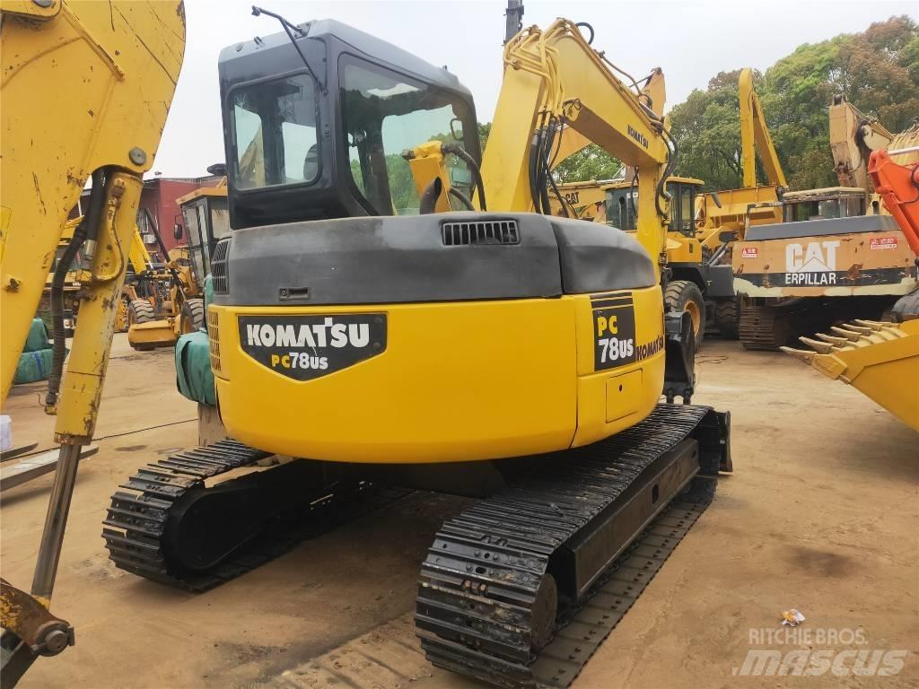 Komatsu PC 78 US-6 Kāpurķēžu ekskavatori