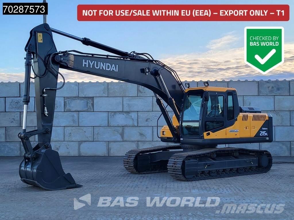 Hyundai R215 L Kāpurķēžu ekskavatori
