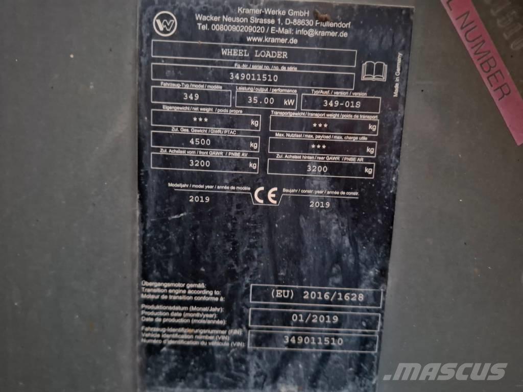 Kramer 5065 Iekrāvēji uz riteņiem