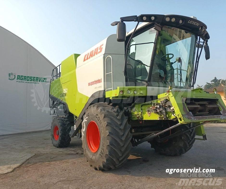CLAAS Lexion 750 Ražas novākšanas kombaini