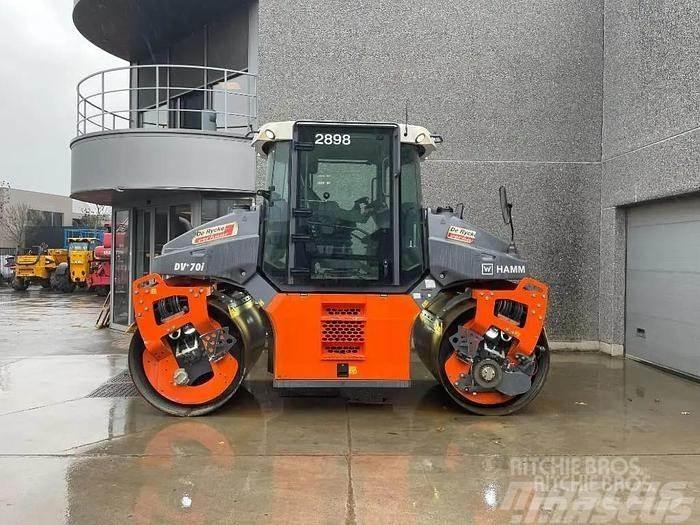 Hamm DV 70i-S Divvalču grunts veltņi
