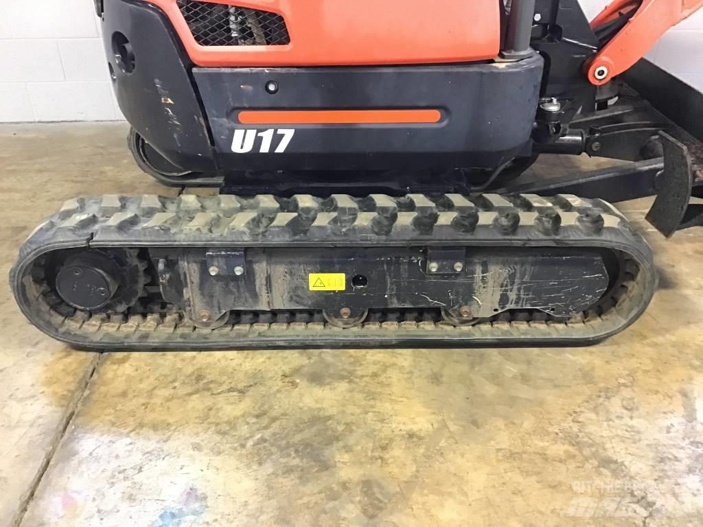 Kubota U 17 Mini ekskavatori < 7 t