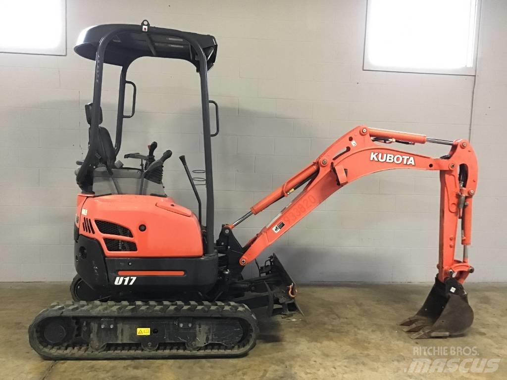 Kubota U 17 Mini ekskavatori < 7 t