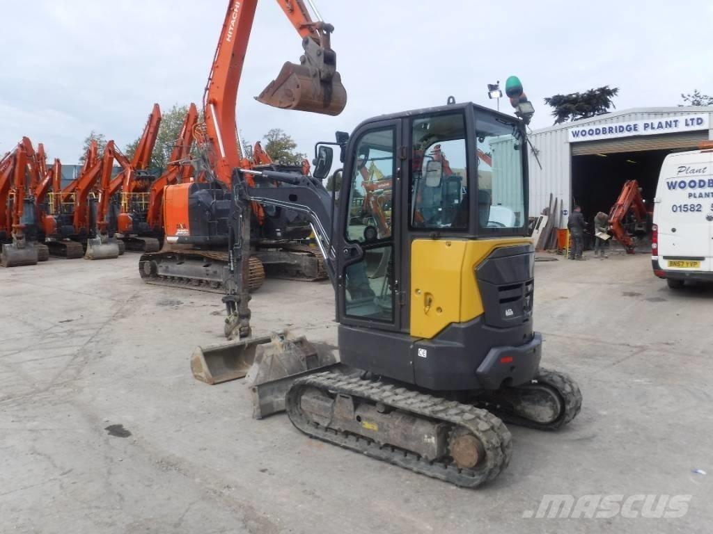 Volvo ECR 25 D Mini ekskavatori < 7 t