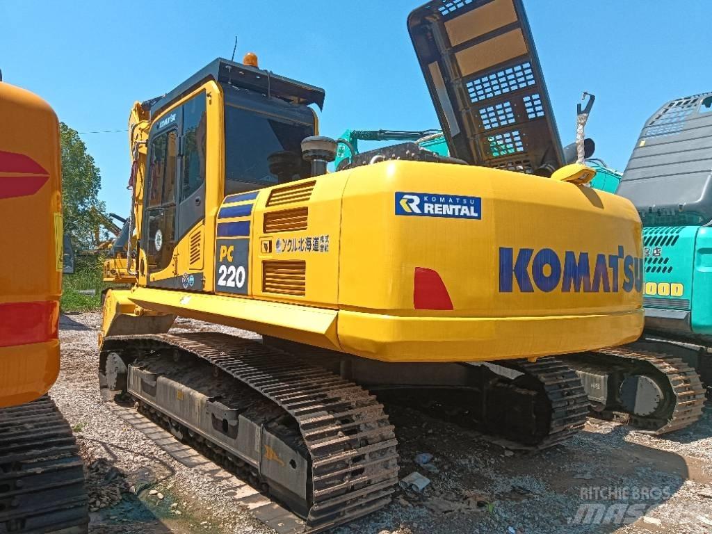 Komatsu PC 220 Kāpurķēžu ekskavatori