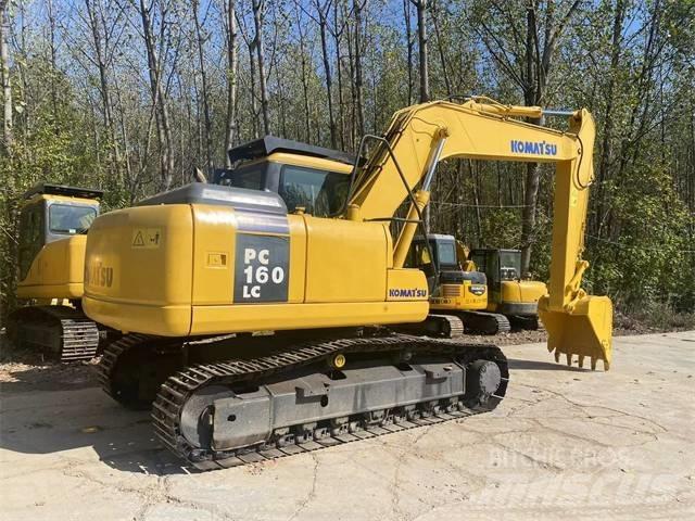 Komatsu PC160-7 Kāpurķēžu ekskavatori