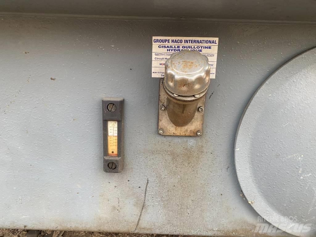  guillotine haco 3006 Metināšanas iekārtas