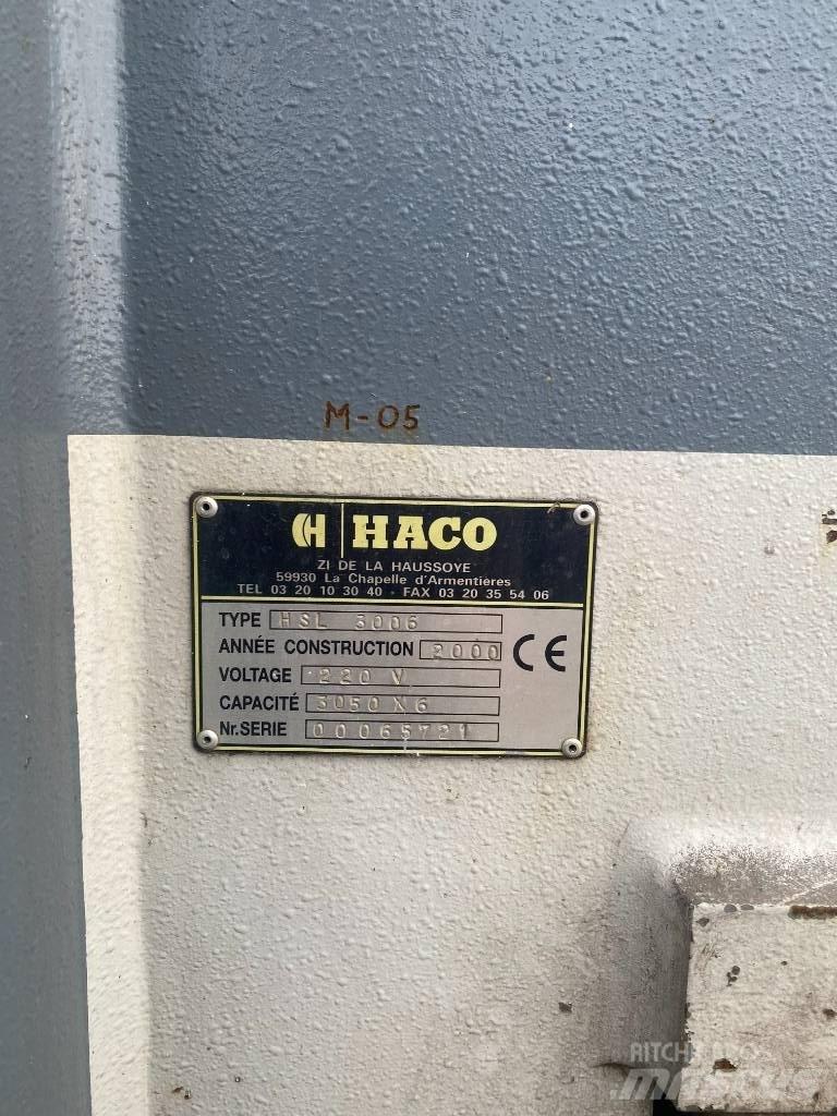  guillotine haco 3006 Metināšanas iekārtas