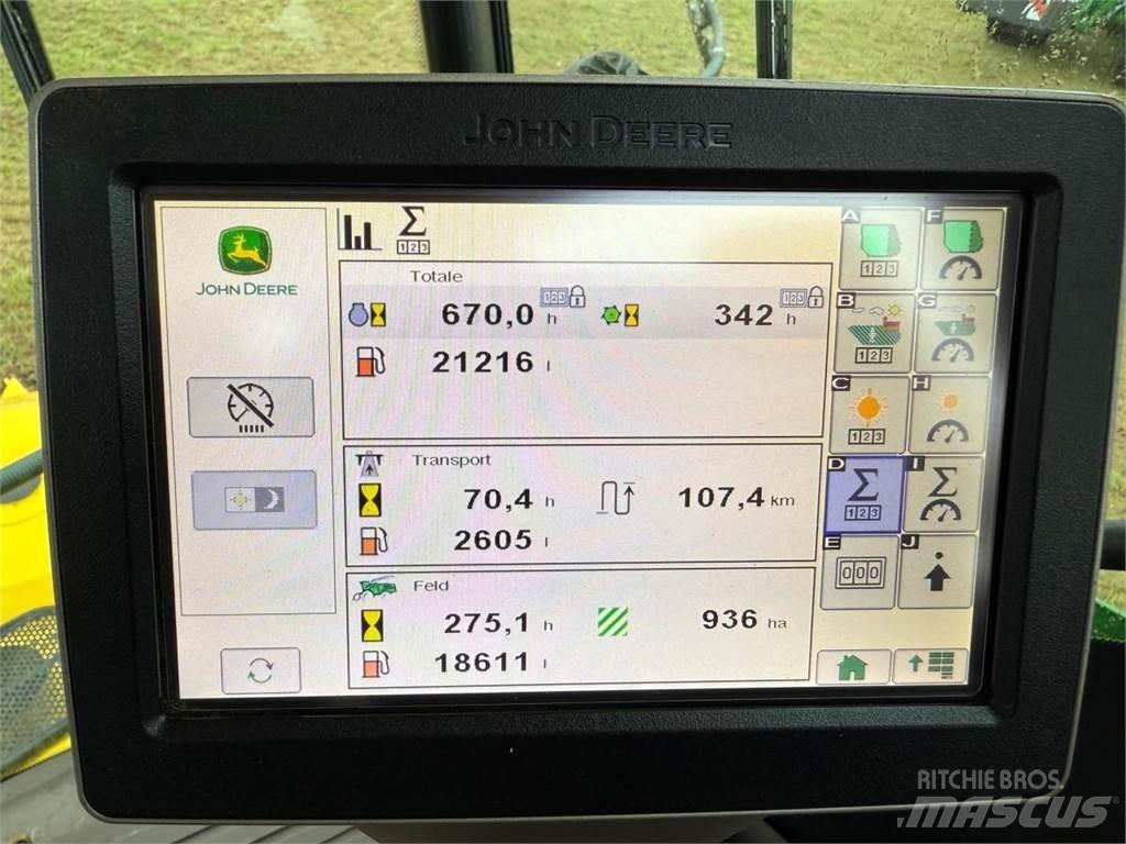 John Deere 9600i Lopbarības novācēji