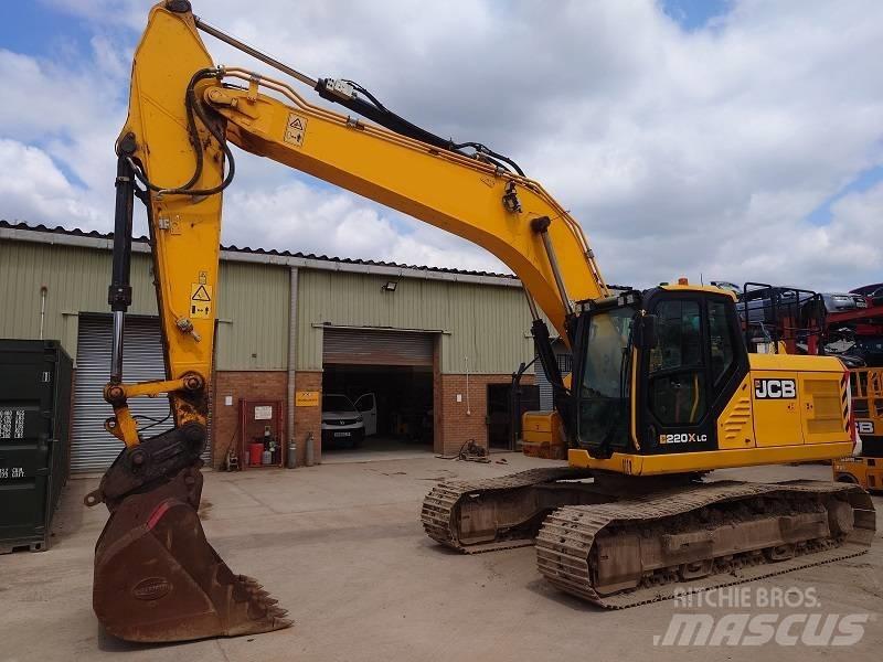 JCB 220X CL Kāpurķēžu ekskavatori