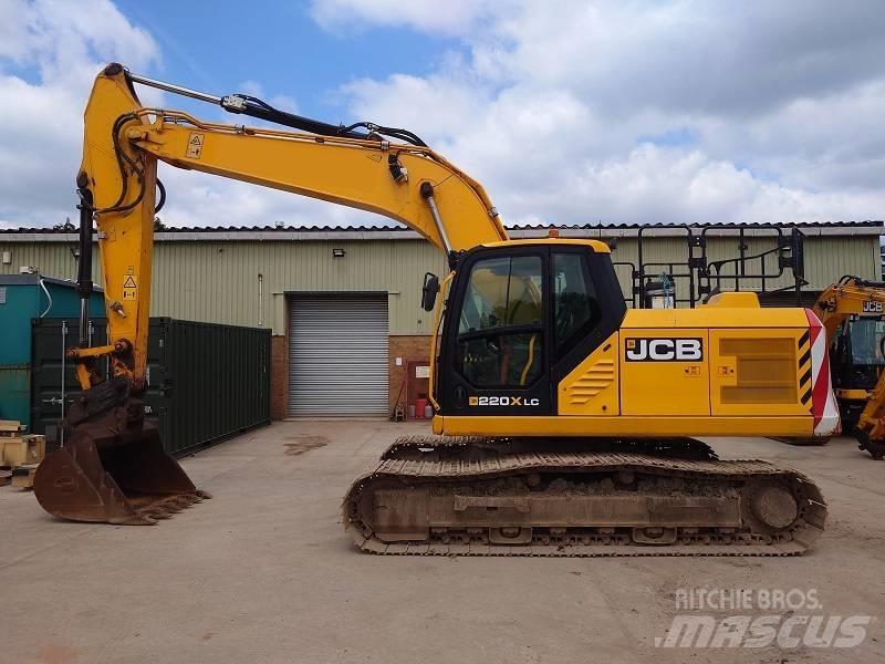 JCB 220X CL Kāpurķēžu ekskavatori