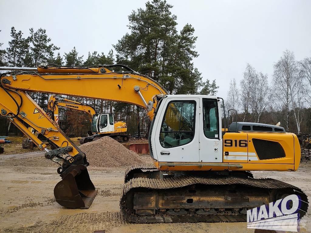 Liebherr R 916 Kāpurķēžu ekskavatori