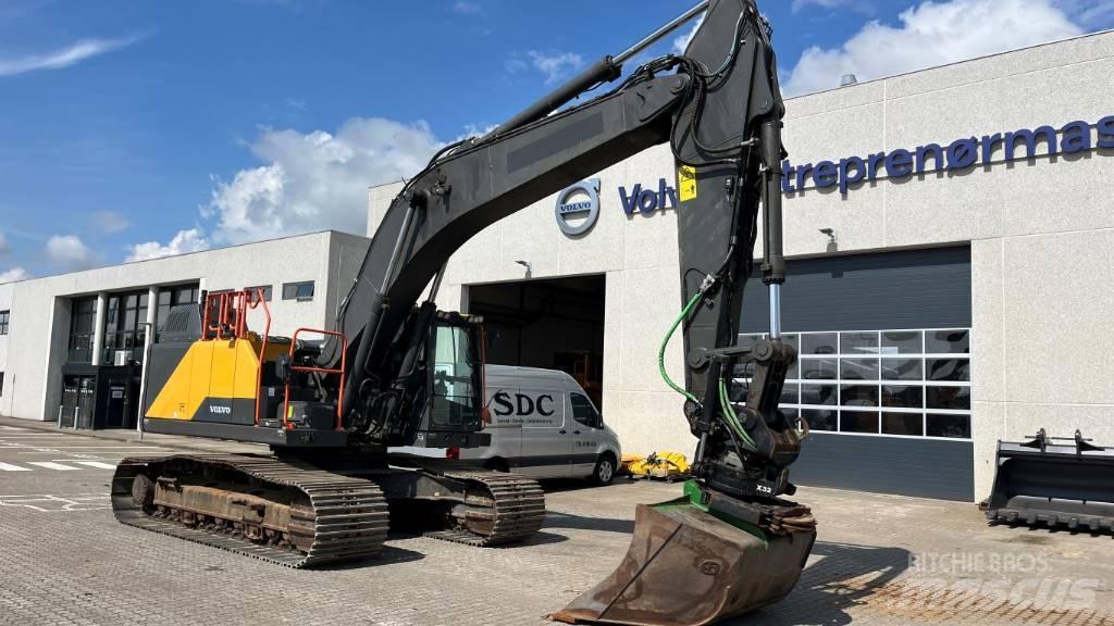 Volvo EC300EL Kāpurķēžu ekskavatori