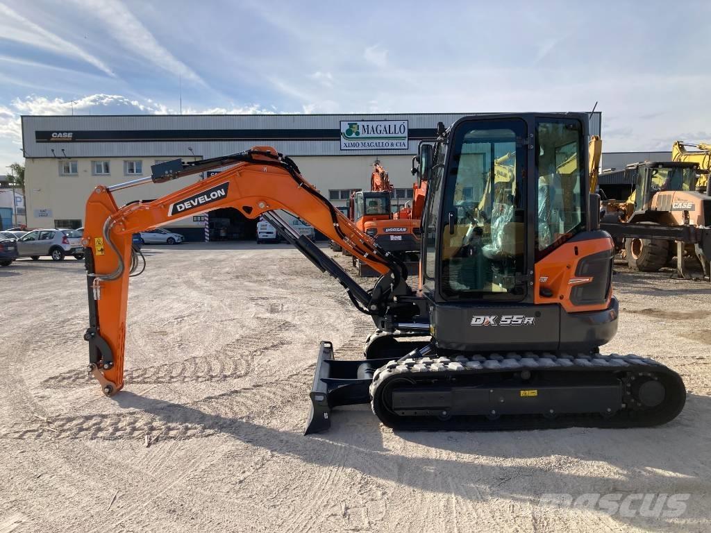 Develon DX 55 R-7 Mini ekskavatori < 7 t