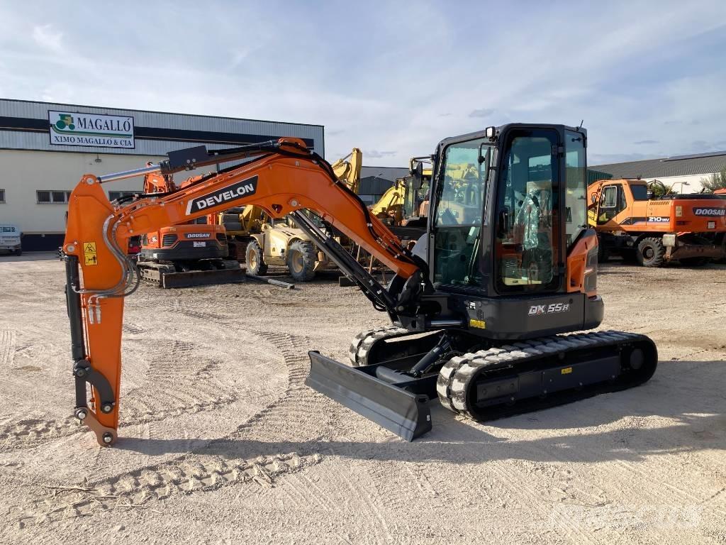 Develon DX 55 R-7 Mini ekskavatori < 7 t