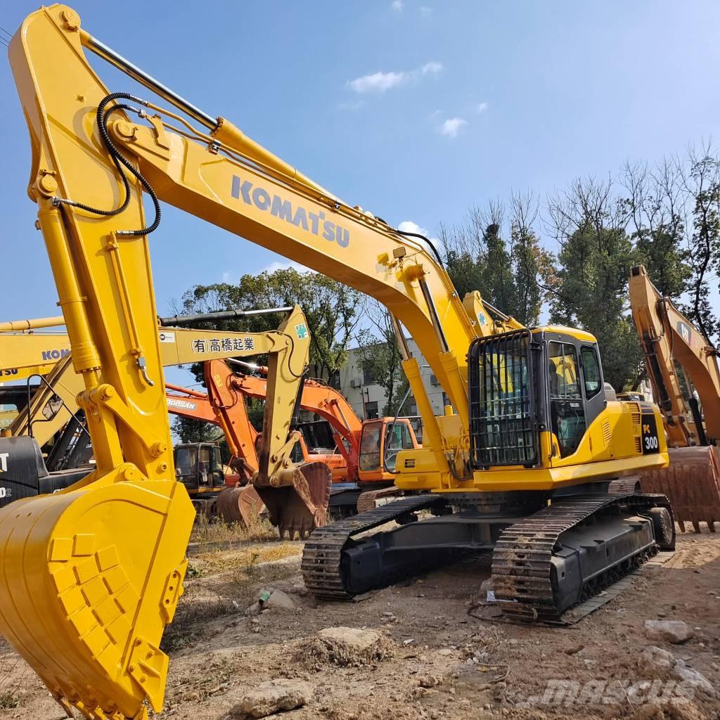 Komatsu PC 300-7 Kāpurķēžu ekskavatori