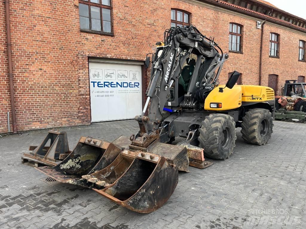 Mecalac 12 M TX Ekskavatori uz riteņiem