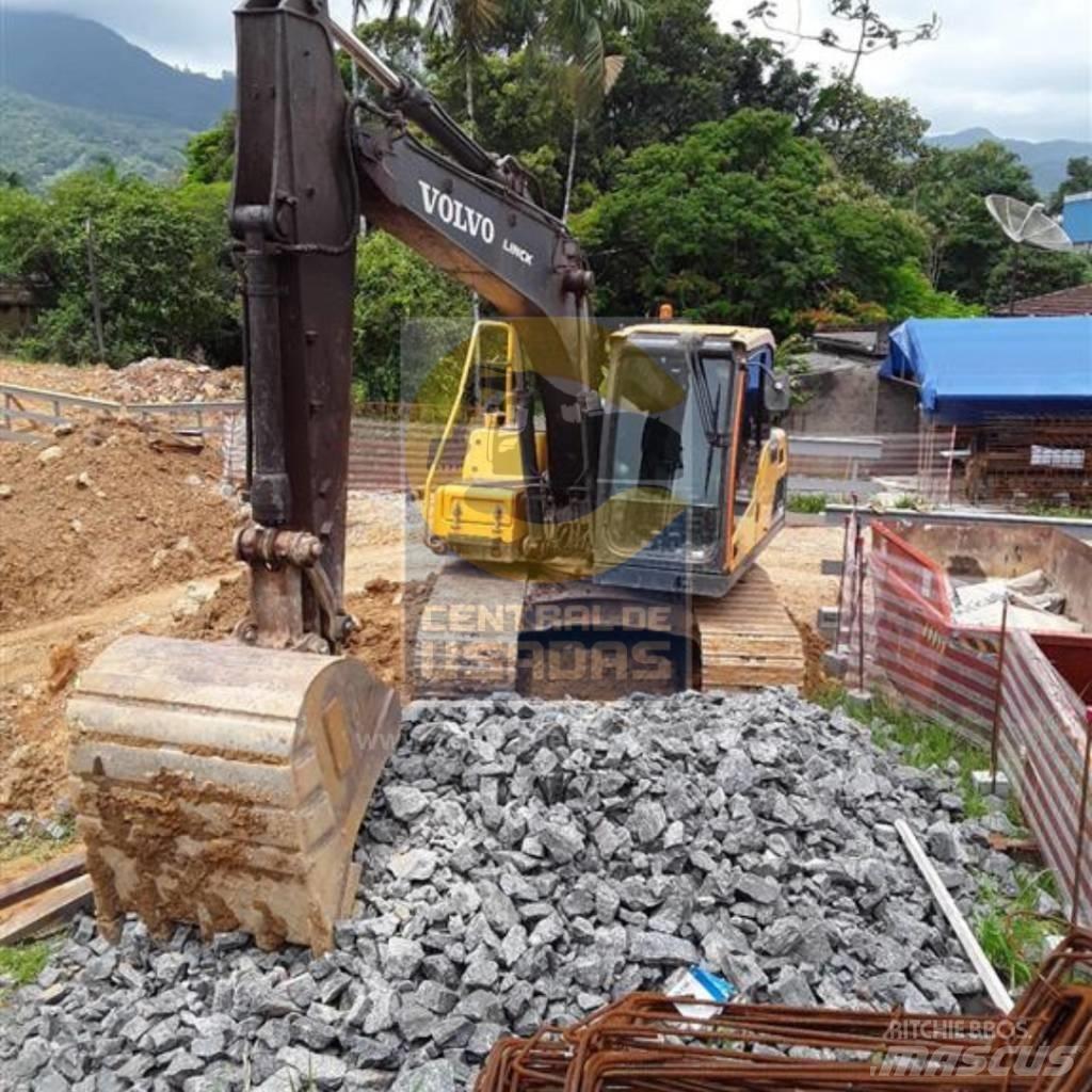 Volvo EC140DL Kāpurķēžu ekskavatori