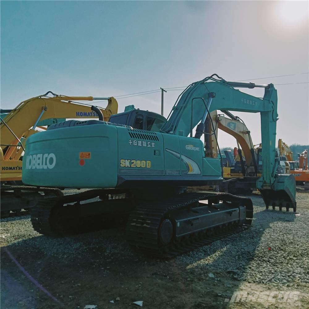 Kobelco SK260D Kāpurķēžu ekskavatori
